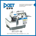 durable hilo de tres vueltas latchingg costura overlock máquina de coser DT737F-BK